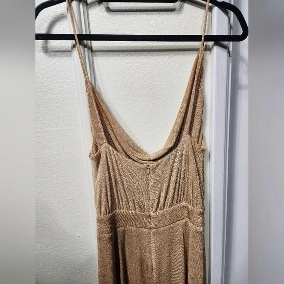 MISHA Moyra Jumpsuit in Khaki Size 4 Party Elegant Wedding Holiday - Picture 8 of 10